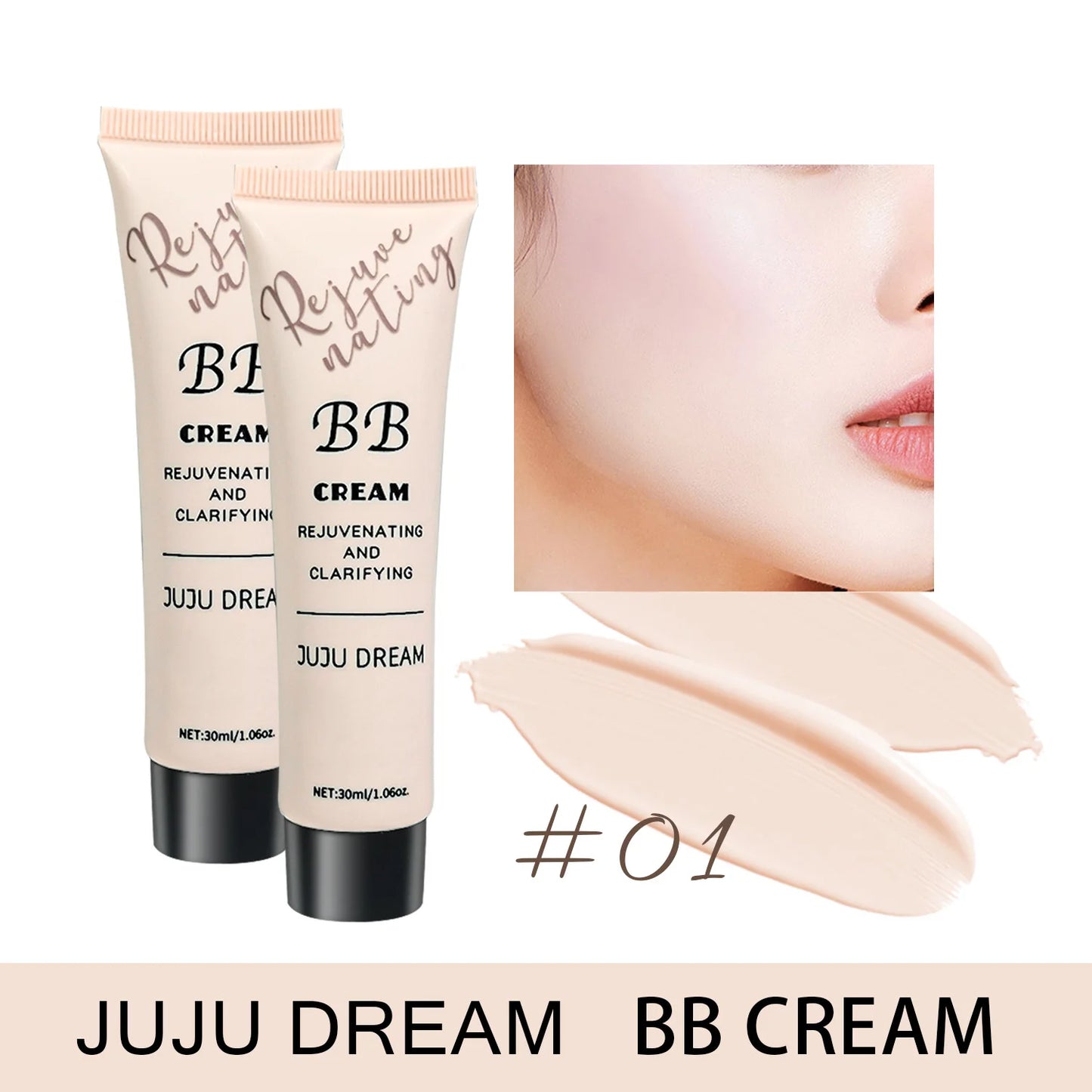 BB Crème Multifonction – Fond de Teint Liquide Hydratant