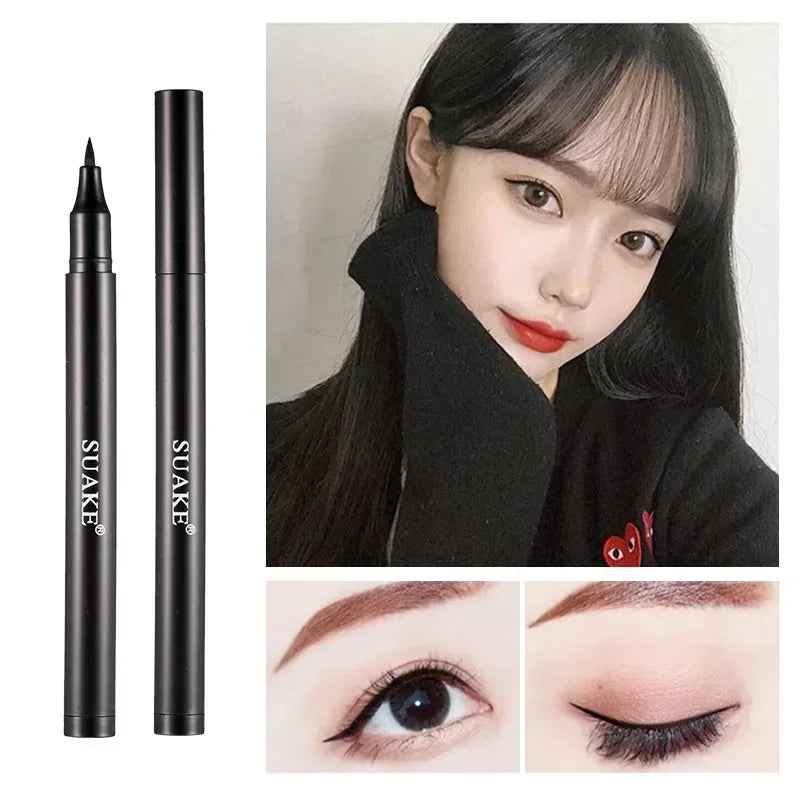 Crayon Eyeliner Séchage Rapide — longue tenue, texture lisse, fini mat, waterproof, anti-bavures, maquillage yeux