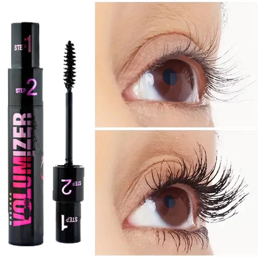 Mascara noir waterproof allongeant effet 4D extensions cils maquillage coréen