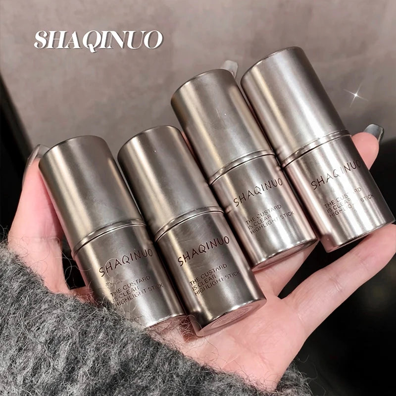Stick Blush— Texture Crème Hydratante et Brillante, Maquillage Coréen, Effet Lumineux et Naturel pour les Joues