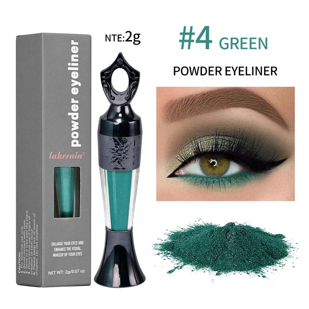 Eyeliner — poudre noire, effet intense et défini