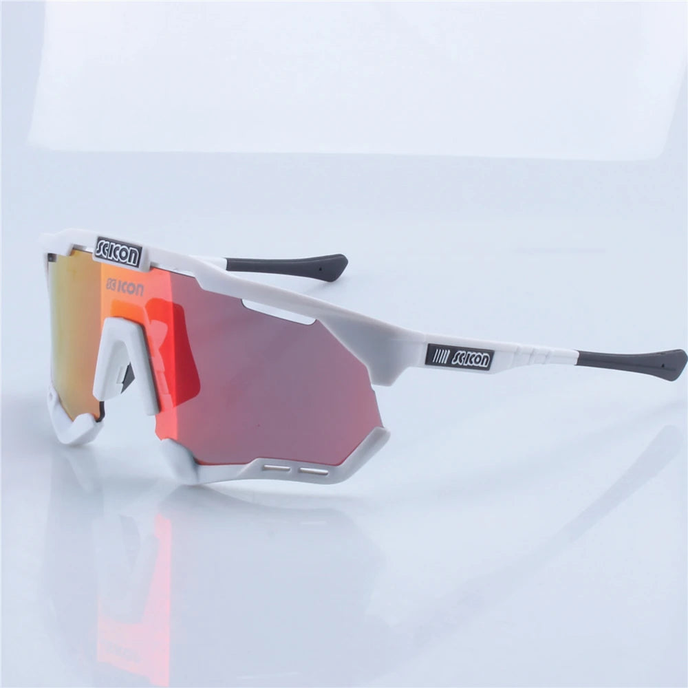 Lunettes de cyclisme– Protection UV400 | Pour hommes et femmes | Lunettes de sport outdoor pour VTT, route et cyclisme en général