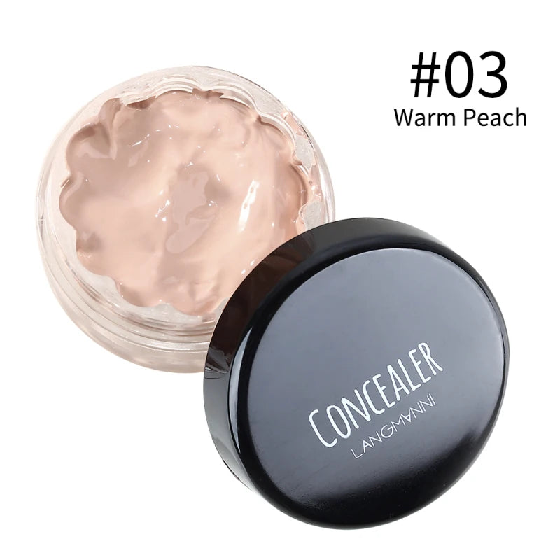 Crème Correctrice Fond de Teint 12 ml – Haute Couvrance, Anti-Cernes et Taches, Waterproof, Longue Tenue, Base de Maquillage pour le Visage