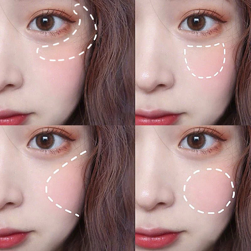 Palette de Blush et Highlighter 6 Couleurs — Paillettes pour Visage et Yeux, Poudre Shimmer, Illumine et Met en Valeur, Maquillage Cosmétiques (Copie)