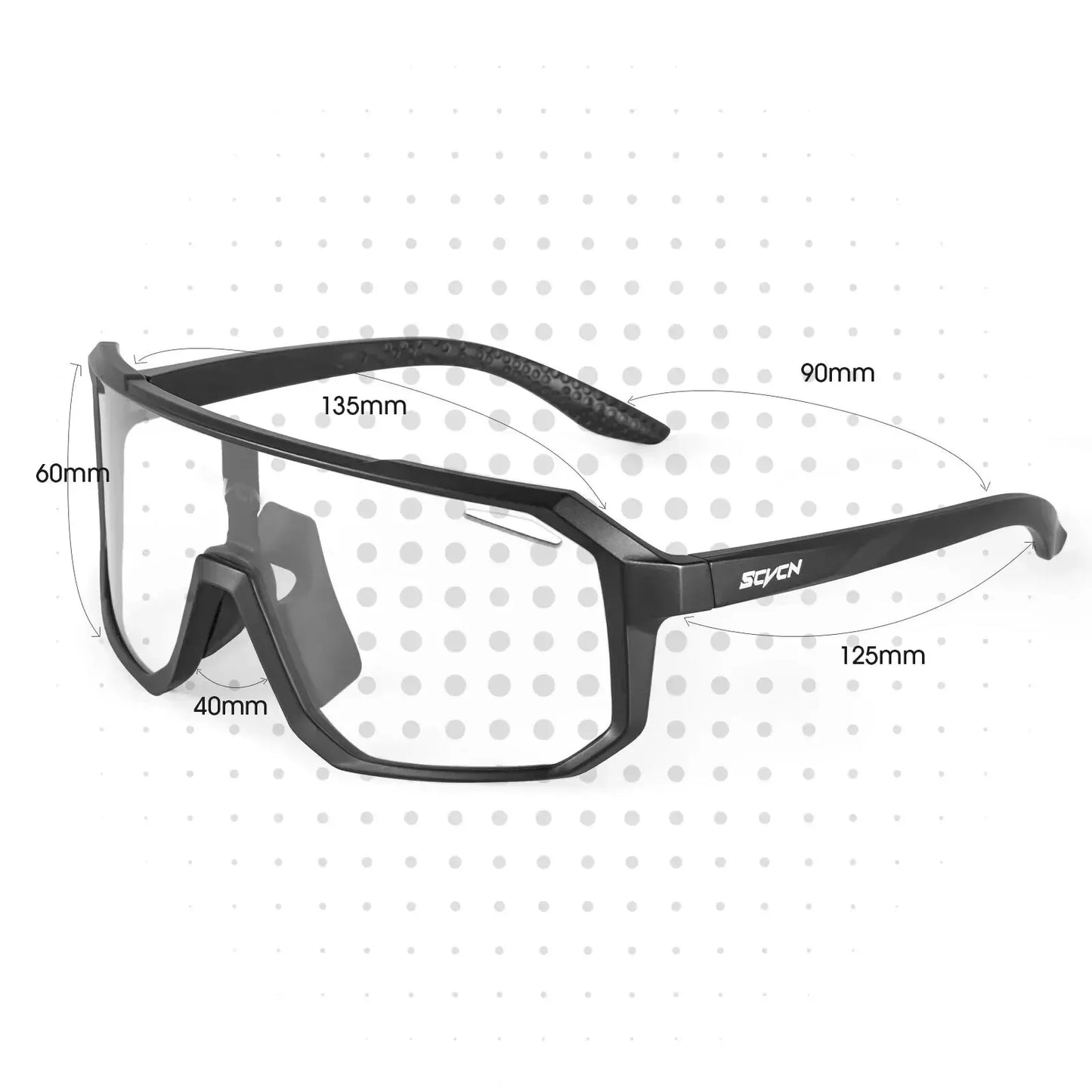 Lunettes de cyclisme – Pour hommes et femmes | Idéales pour VTT, route, vélo et activités outdoor | Lunettes de sport pour randonnée et cyclisme