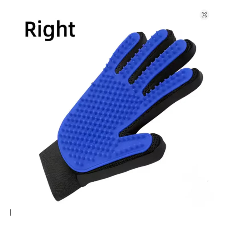 Pet Grooming Glove – Deshedding & Massage Brush for Dogs and Cats