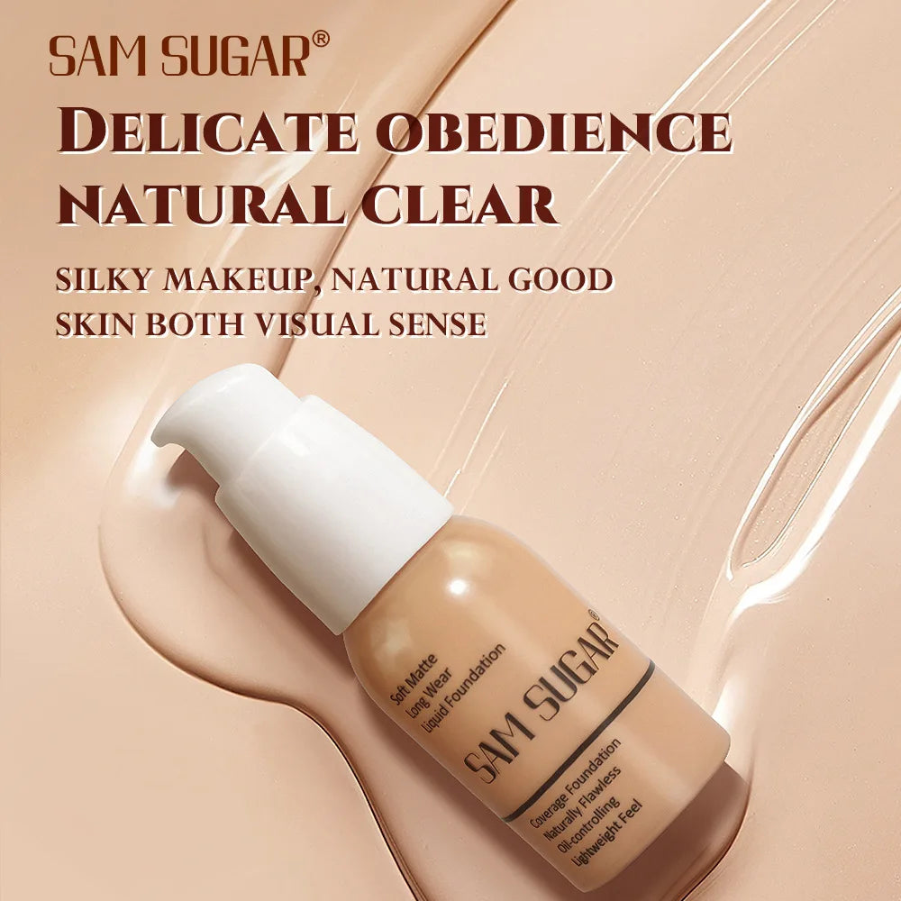 Correcteur 6 Couleurs & Fond de Teint Liquide – Longue Tenue, Contrôle du Sébum, Texture Douce et Naturelle, Hydratant, Waterproof