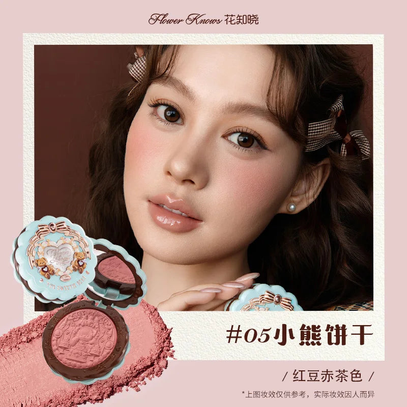 Blush en Poudre — Fini Satiné et Soyeux, Pour Joues, Contour et Highlight, Effet Naturel Mat pour le Visage