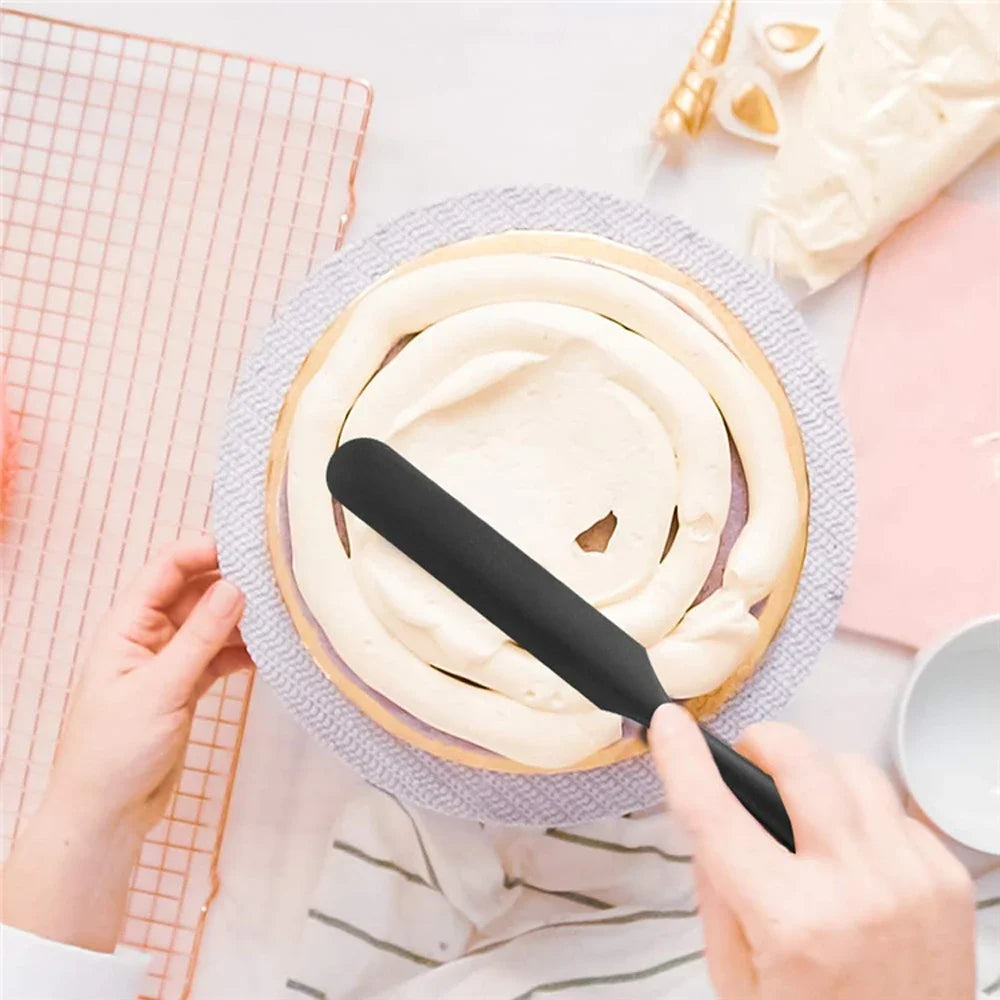 6-Piece Silicone Spatula Set – Food-Grade Non-Stick Heat-Resistant Spatulas for Cooking & Baking
