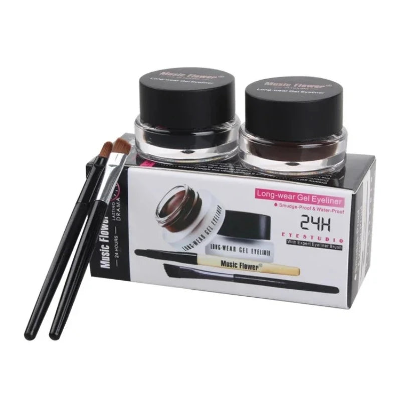 Gel sourcils – crème waterproof et anti-bavure, longue tenue, haute pigmentation, pour maquillage des sourcils et yeux