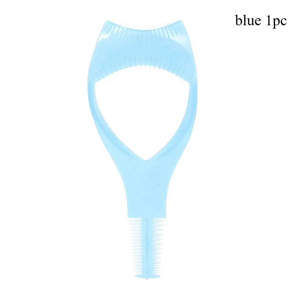 Outil cils 3 en 1 4/2/1 pièces bouclier mascara recourbe-cils applicateur peigne guide maquillage