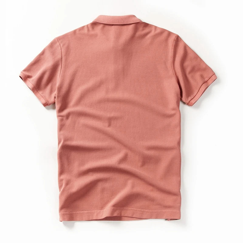 Polo Chemise 2024 Nouveau Été Revers artificiel asticité T-shirt Solide document De Mode À Manches Courtes D'affaires Décontracté Hommes Vêtements M-3XL musicien 13200