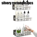 Wall Mounted Bathroom Shower Rack – Corner Shampoo & Towel Storage Shelf