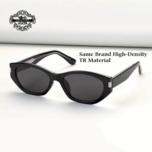 « Lunettes de soleil Cat Eye – Métal, Polarisées UV400, Mixte »