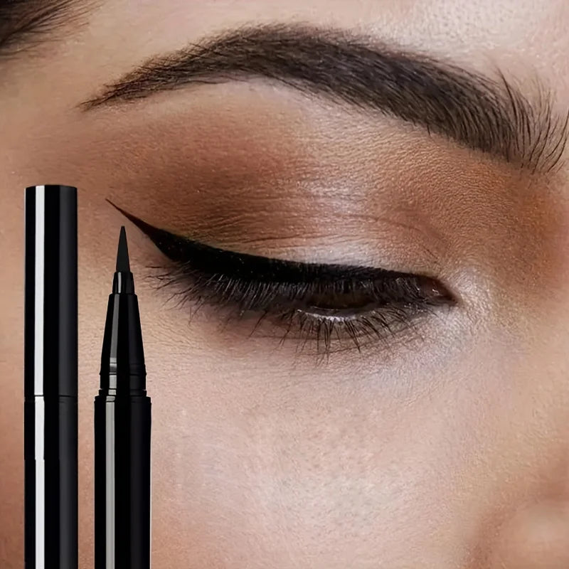 Set 5 eyeliners liquides waterproof, longue tenue, séchage rapide, résistants aux bavures, facile à appliquer sur les cils inférieurs