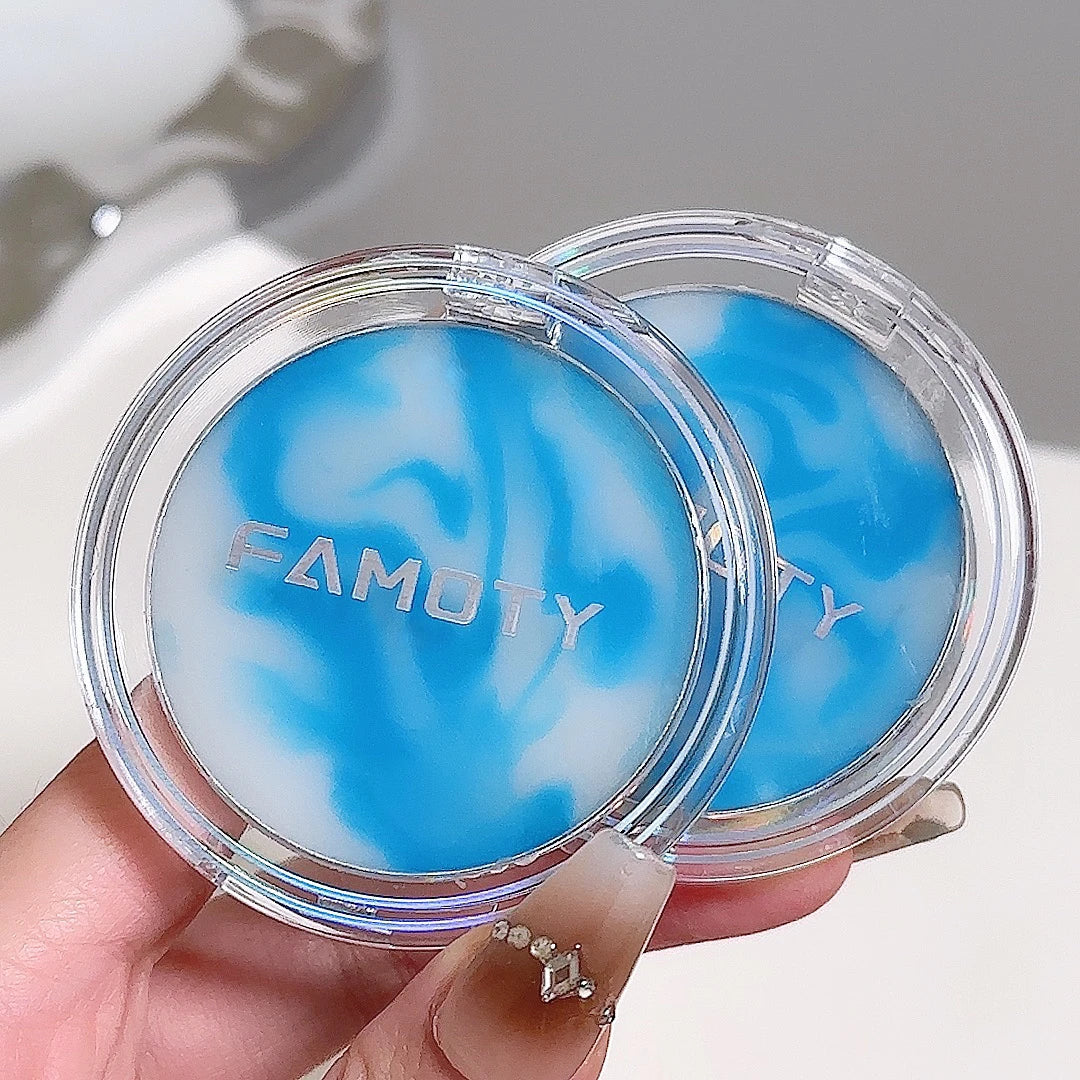 Poudre Compacte Translucide – Masque les Pores, Effet Soft-Focus, Formule Sans Poudre, Contrôle Instantané du Sébum, Maquillage Longue Tenue