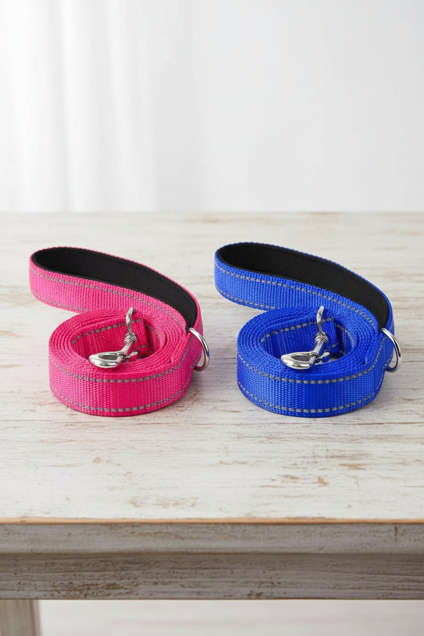 Reflective Pet Leash – Adjustable Walking & Training Lead for Dogs & Cats