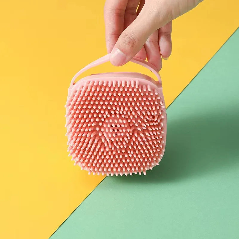 Silicone Pet Bath & Massage Brush Gloves – Grooming Tool for Dogs & Cats