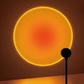 Sunset Projection Lamp – Rotatable USB LED Atmosphere Light for Bedroom & Living Room
