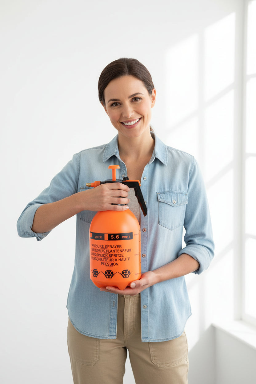 Portable Garden Pressure Sprayer – Hand Pump Watering & Plant Spray Bottle