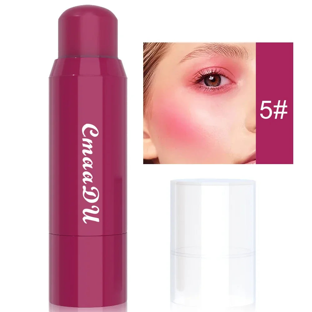 Blush 6 couleurs – Waterproof, longue tenue, couleur naturelle et impeccable – Poudre blush à haute brillance, maquillage féminin sexy