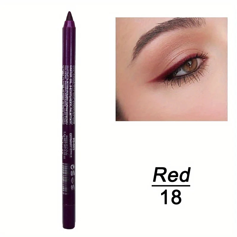 Eyeliner Crayon Waterproof – Haute Brillance et Longue Tenue