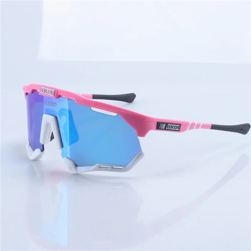 Lunettes de cyclisme– Protection UV400 | Pour hommes et femmes | Lunettes de sport outdoor pour VTT, route et cyclisme en général
