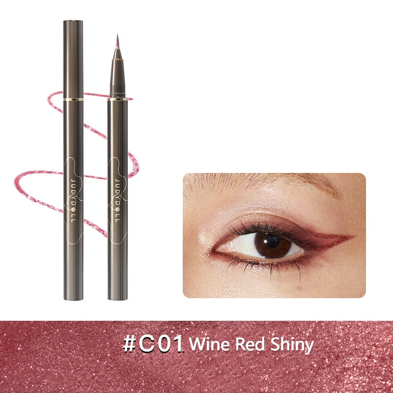 Judydoll crayon Eyeliner liquide noir Ultra-fin imperméable séchage rapide longue durée maquillage des yeux lisse Eye Liner stylo cosmétiques