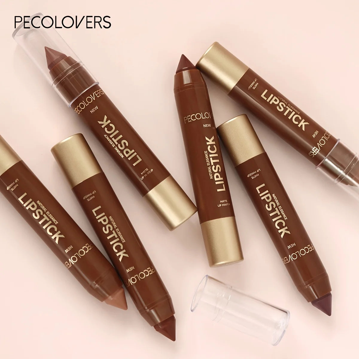 Crayon à Lèvres Velours – Mat, Dégradé, Waterproof, Anti-Transfert, Contour des Lèvres, Système de Couleurs Variées