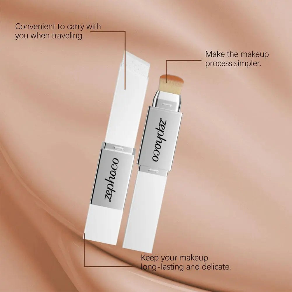 Fond de Teint Stick Changeant de Couleur – 3 Couleurs, Léger, Hydratant, Illuminateur, Mat, Correcteur Longue Tenue, Base de Maquillage