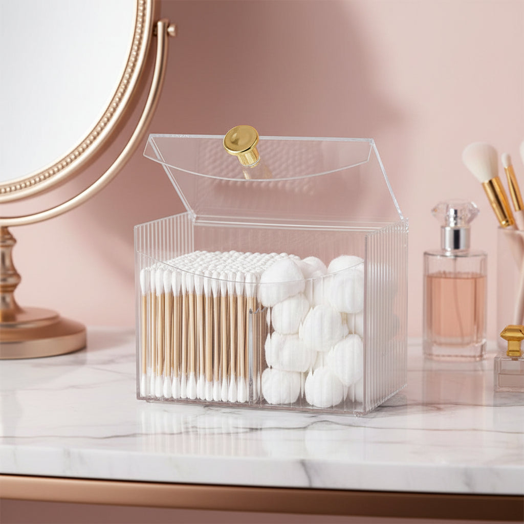 Bathroom Cotton Swab Holder
