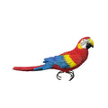 Scarlet Macaw Resin Bird Statue – Realistic Garden & Home Décor Sculpture