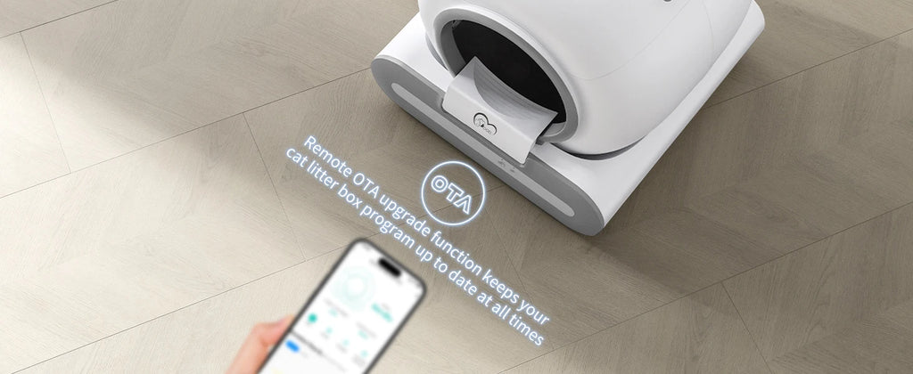 65L Self-Cleaning Cat Litter Box – Smart App-Controlled Automatic Litter Box