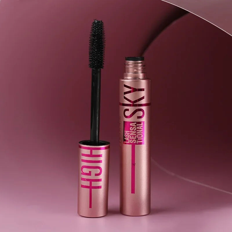Mascara allongeant waterproof coréen – Cils soyeux et effet extension longue tenue | Couleur noire intense | Maquillage beauté pour femmes