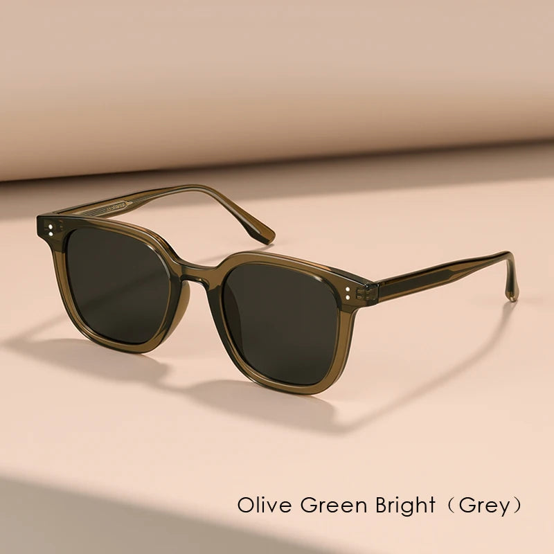 « Lunettes de soleil 2025 – Carrées Polarisées, Mixte & UV400 »