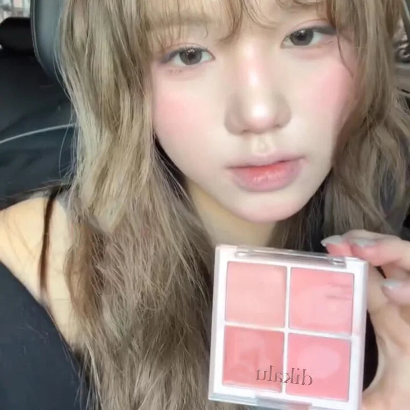 Blush crème multi-usage – Waterproof et hydratant, effet highlighter – Pour joues et yeux, texture crémeuse, teinte pêche éclatante, contour et maquillage