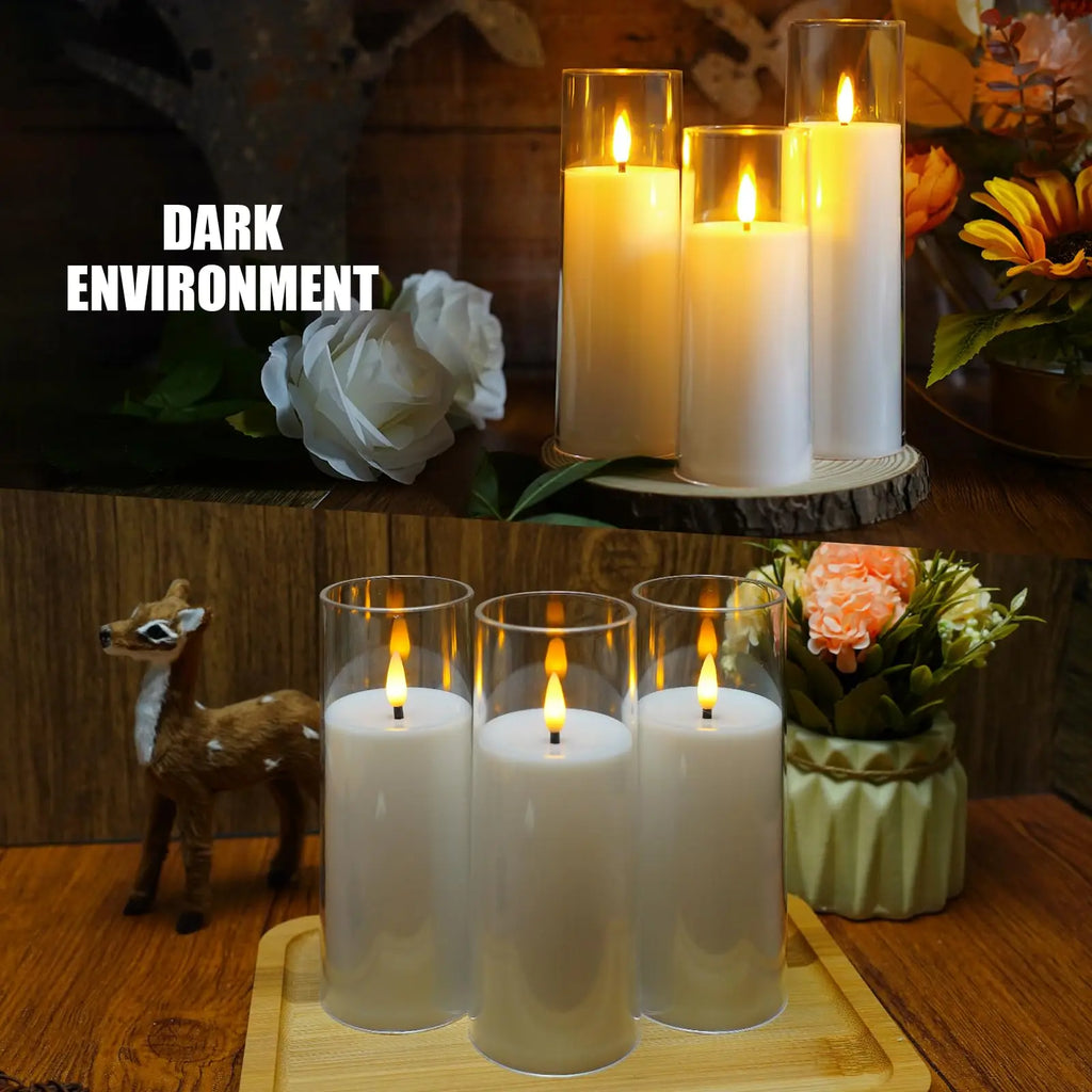 LED Flameless Tea Light Candles (6–90 PCS) – Flickering Acrylic Cup Candles for Weddings & Events