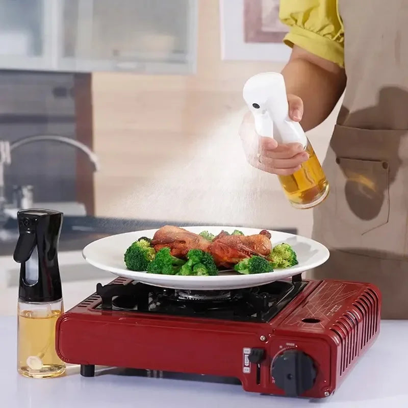 Reusable Olive Oil Sprayer Bottle – Food-Grade Oil & Vinegar Mist Dispenser for Cooking, BBQ & Kitchen Use