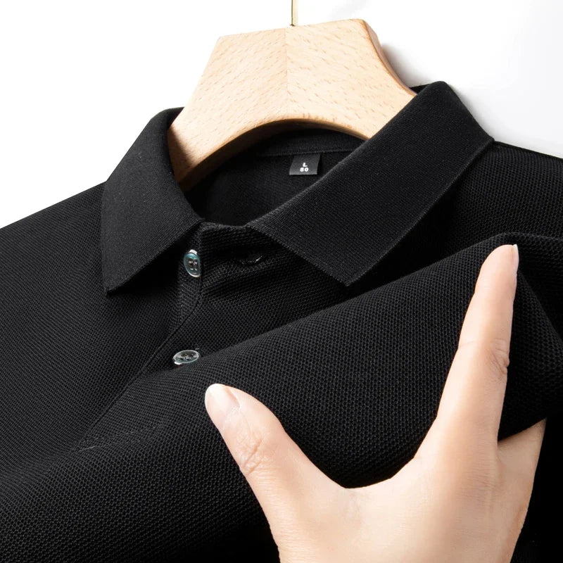 Polo 100% coton pour hommes – T-shirt respirant décontracté d'été, 19 couleurs, idéal pour le golf et le sport, décontracté d'affaires, finition semblable à la soie