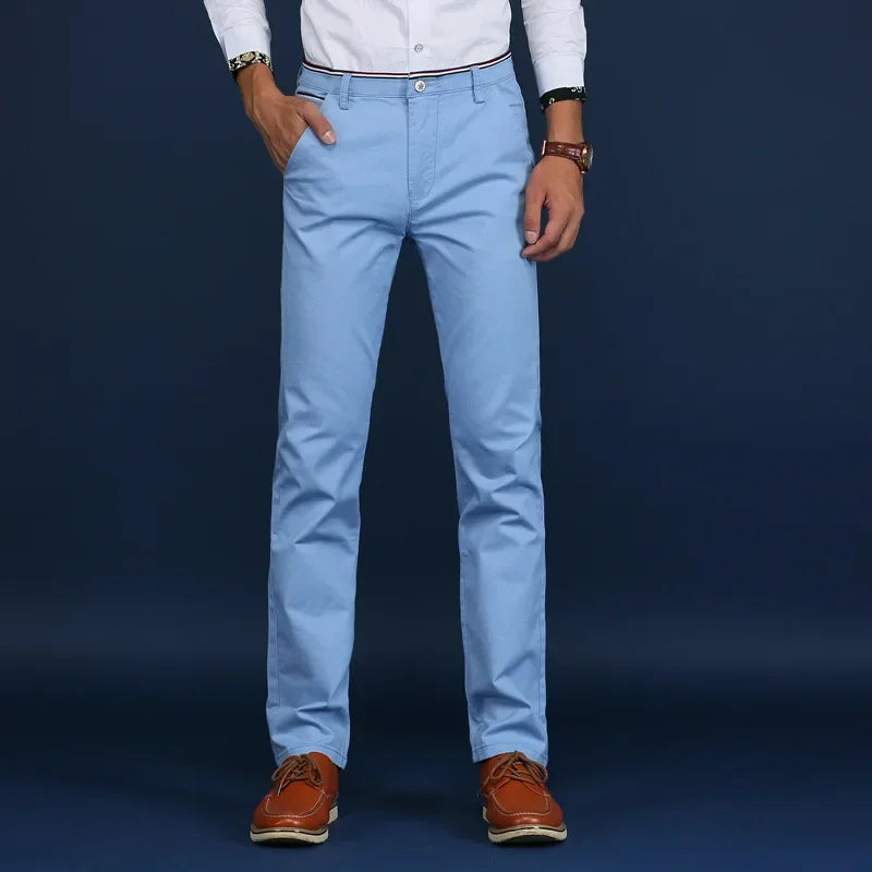 « Pantalon Homme Printemps/Été – Coton, Casual & Business »