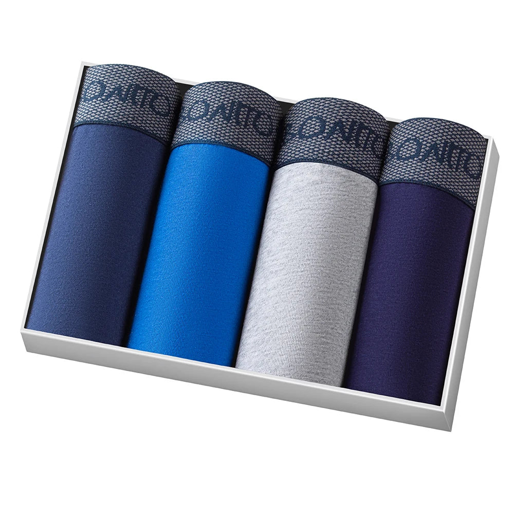 Lot de 4 Boxers Homme – Sous-vêtements Coton Confortables & Sexy