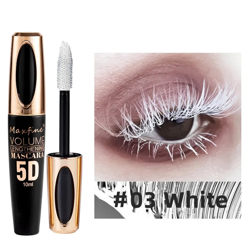 **« Mascara  5 couleurs – Épais, recourbant et waterproof »**
