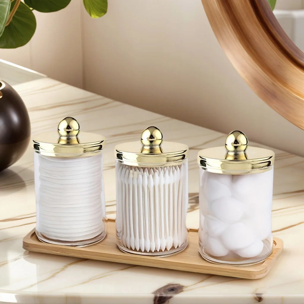 Acrylic Bathroom Organizer Set