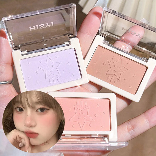 Blush Mono Couleur — Poudre Miel Naturelle, Effet Éclaircissant et Illuminateur, Teinte Rouge, 6 Couleurs Disponibles