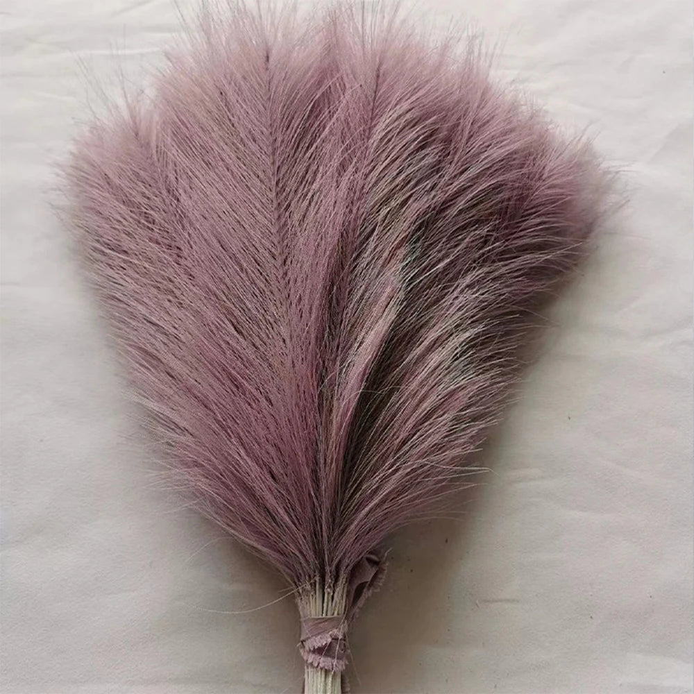 Artificial Pampas Grass Set – Fluffy Boho Decorative Reed Flowers