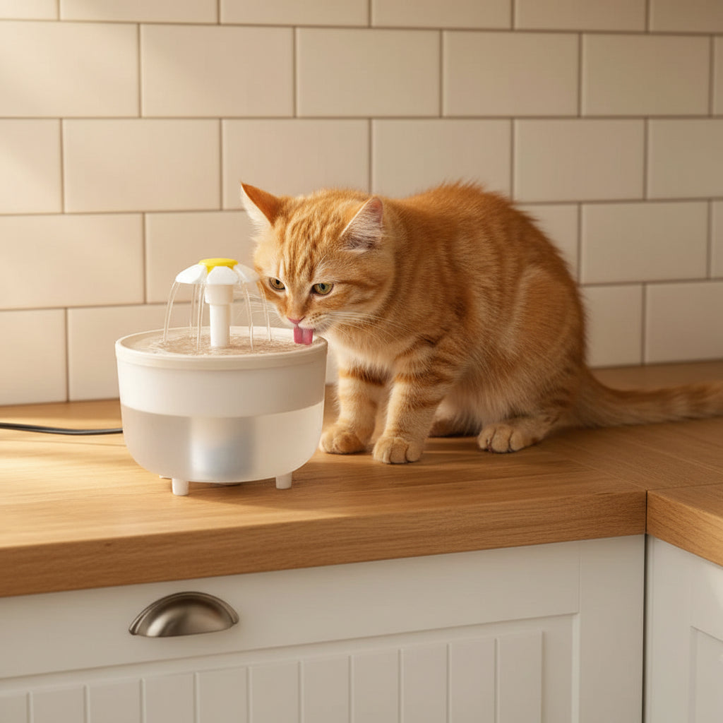Pets Water Fountain Auto Filter USB Electric Mute Cat Drinker Bowl 1200mL Recirculate Filtring Drinker for Cats Water Dispenser