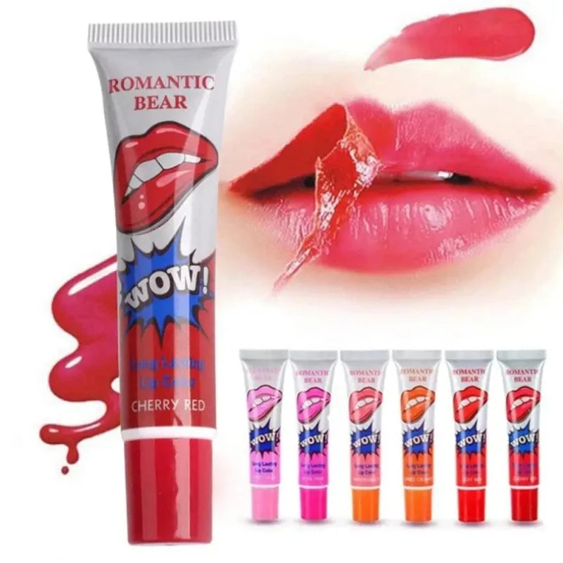 « Rouge à lèvres liquide peel-off – Waterproof et longue tenue »