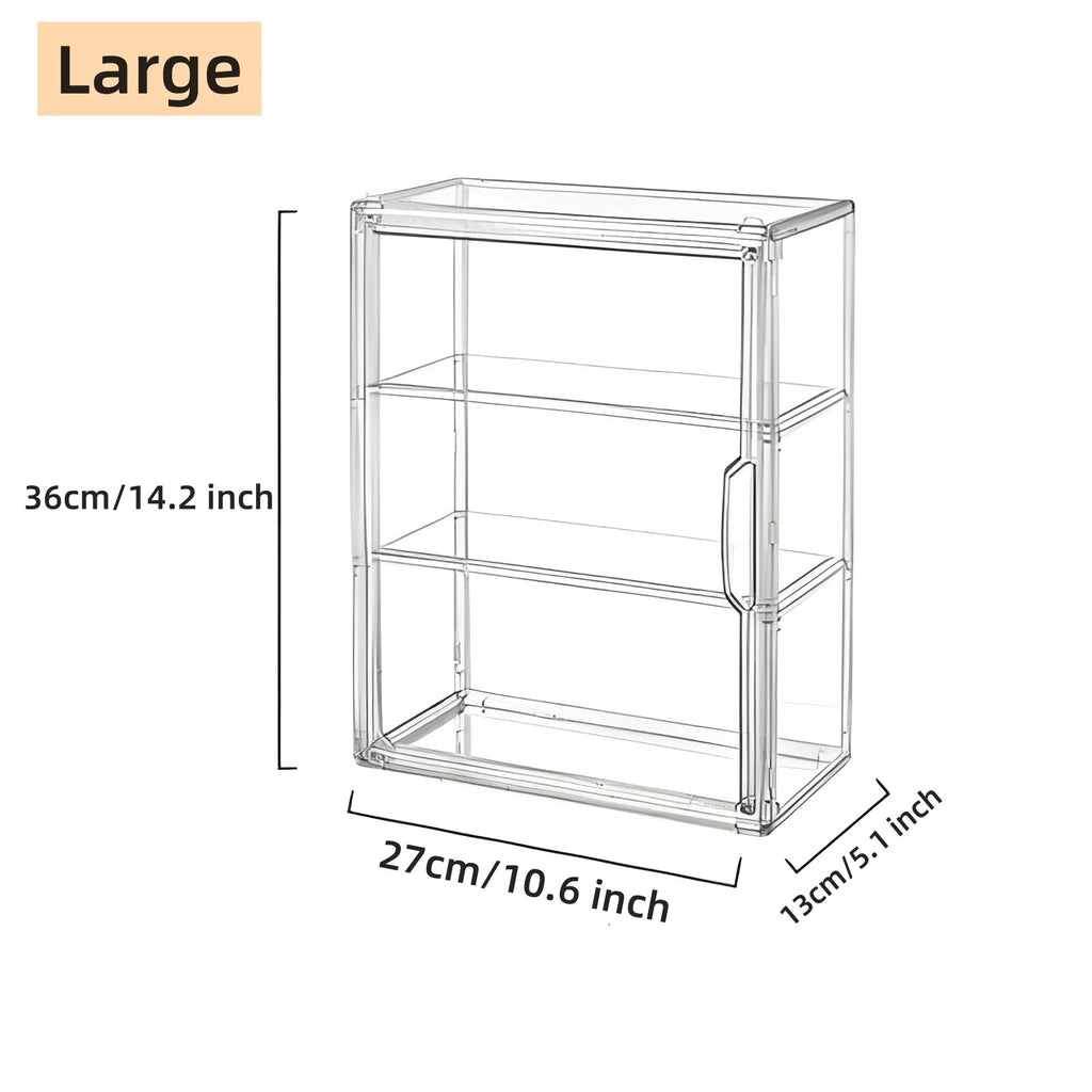 Clear Makeup Organizer Case