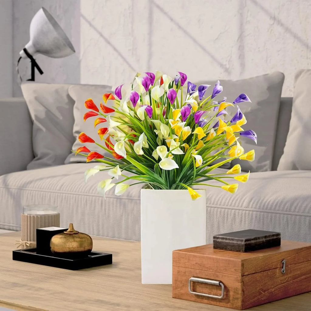 33CM Artificial Flower Bouquet – Decorative Fake Flowers for Home & Wedding Décor