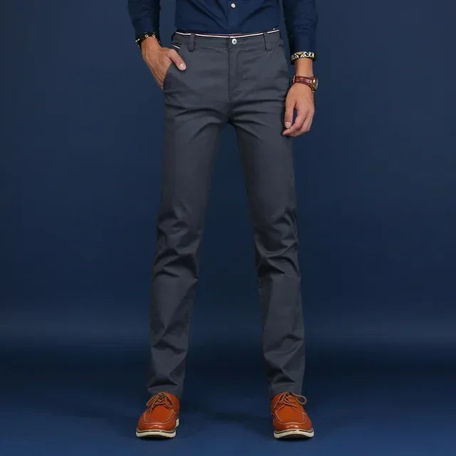 « Pantalon Homme Printemps/Été – Coton, Casual & Business »